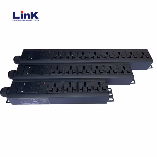 PDU Universal Switch Rack Voltage Protector Socket