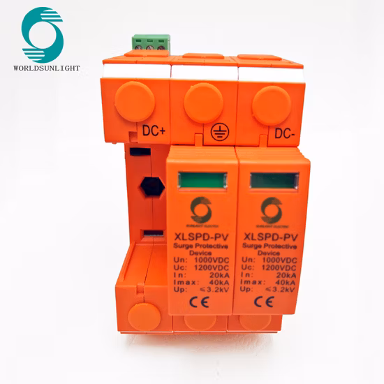 Worldsunlight 2極避雷器サージプロテクター AC 20ka